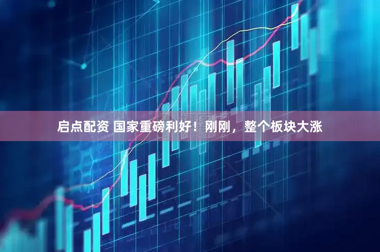 启点配资 国家重磅利好！刚刚，整个板块大涨